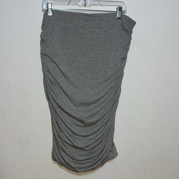 Kardashian Kollection Womens Rugged Grey Skirt Size XL - Picture 6 of 14